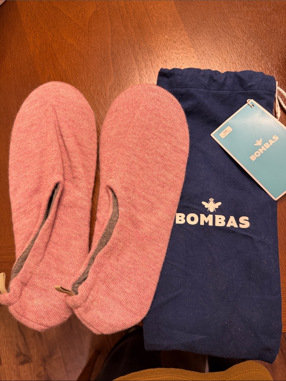 Bombas women’s  Pink Slipper Tech size 11-12 New